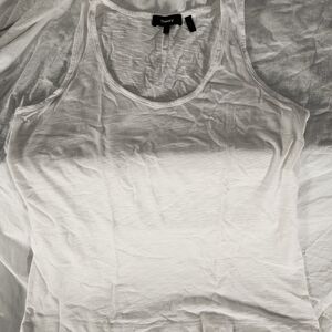 Theory Women's White Tank Top
